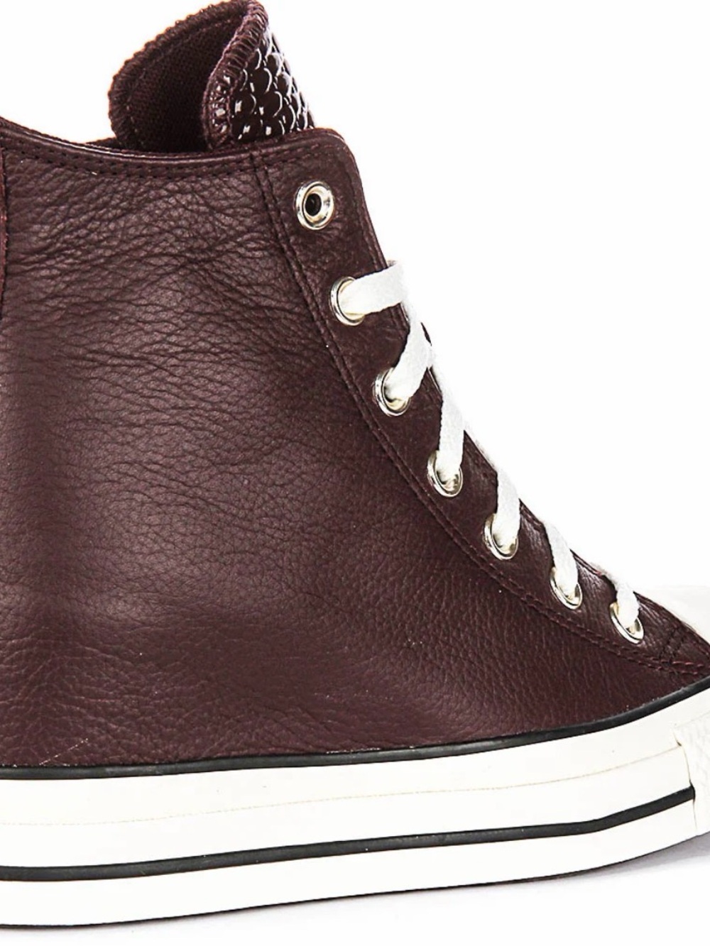 Converse All Star High Top Sneakers - Dark Brown and White - Picture 2 of 10